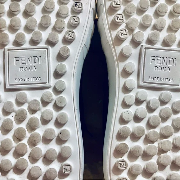 Fendi Black High-Top Sneakers - Picture 10 of 11